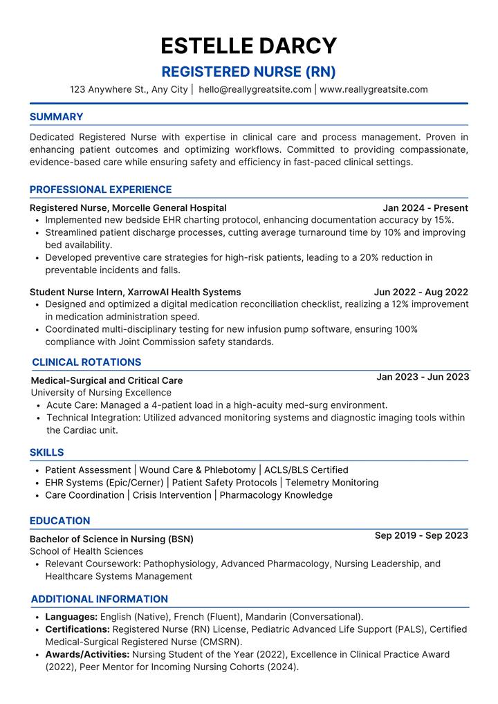 Basic Resume design #9