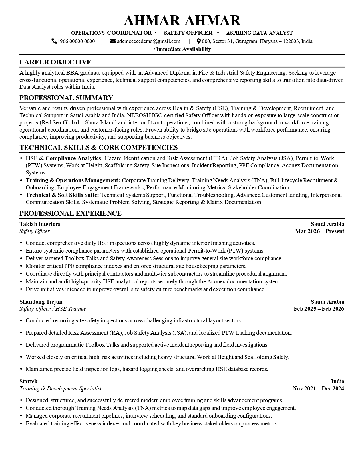 Global resume design #11