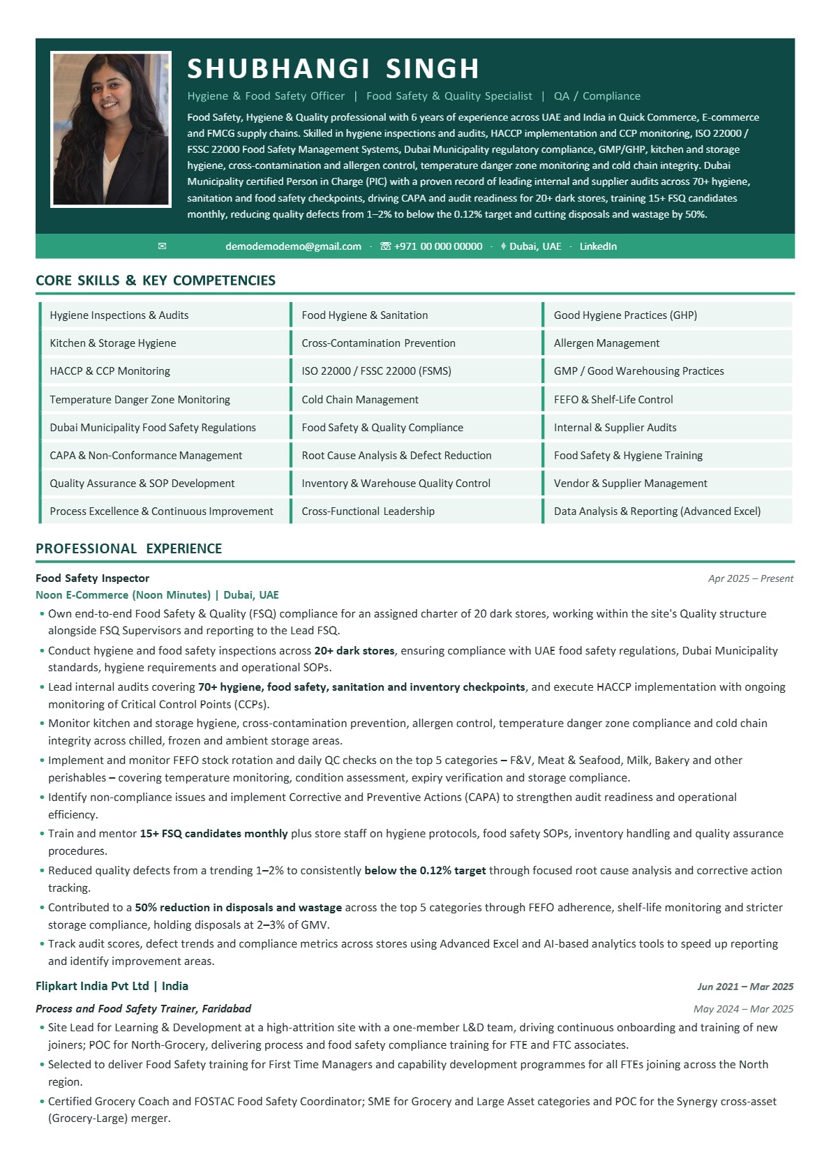 Global resume design #20