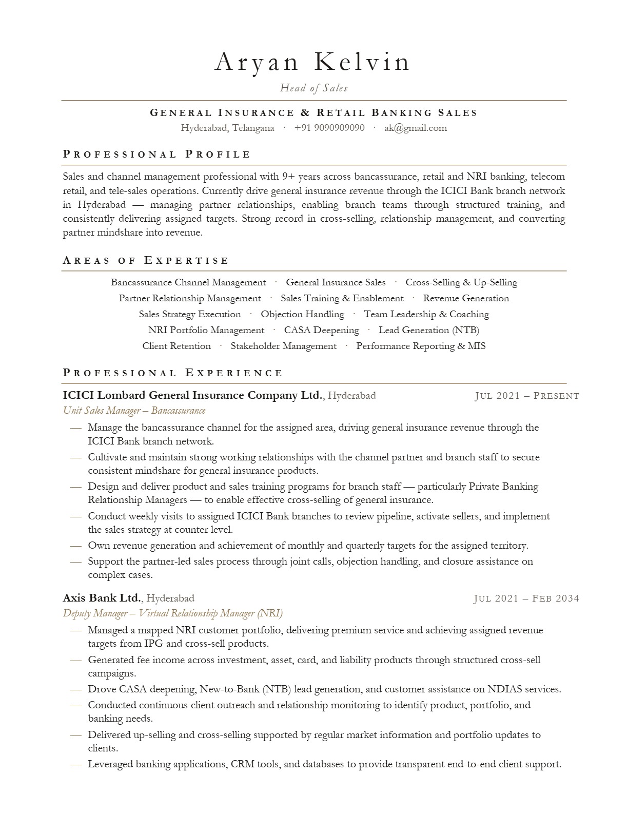 Premium resume design #25